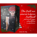 Weihnachtskalender Set 24 x30g Glas