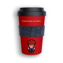 Coffe-to-Go-Becher "Roter Bollenhut"