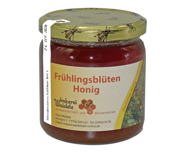 Schwarzwälder Frühlingsblüten-Honig flüssig 500 g
